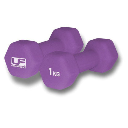 Urban Fitness Hex Dumbbells - Neoprene Covered (Pair) - ABC School Supplies
