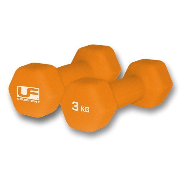 Urban Fitness Hex Dumbbells - Neoprene Covered (Pair) - ABC School Supplies