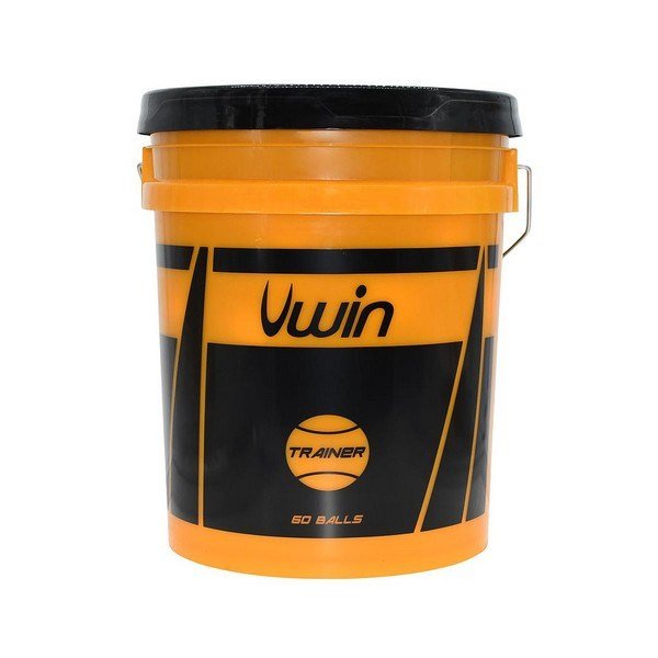Uwin Trainer Tennis Balls - Bucket Of 60 Balls - ABC School Supplies