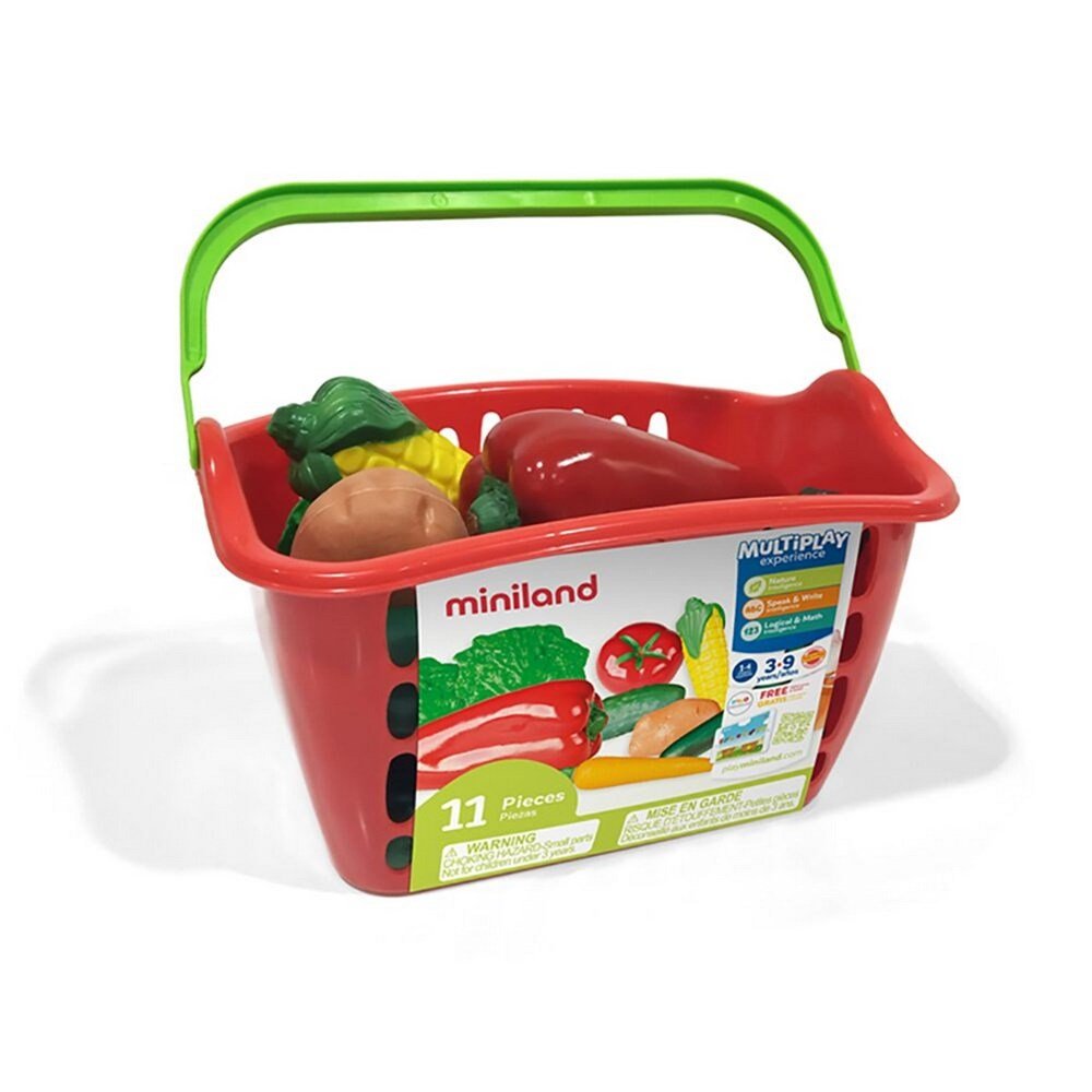 Vegetables Basket (11 Pieces) - ABC School Supplies