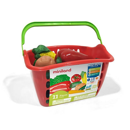 Vegetables Basket (11 Pieces) - ABC School Supplies