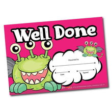 Well Done Certs Pack Of 20 - ABC School Supplies