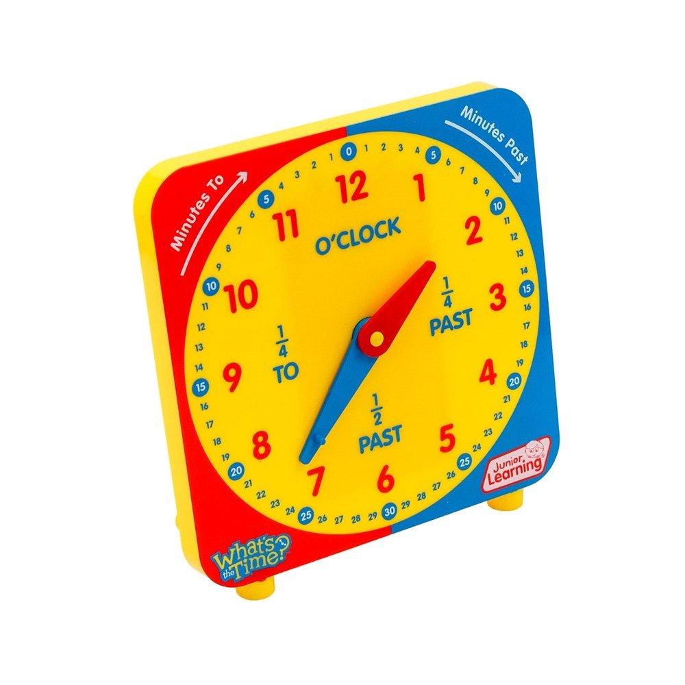 What's the Time Geared Clock - ABC School Supplies