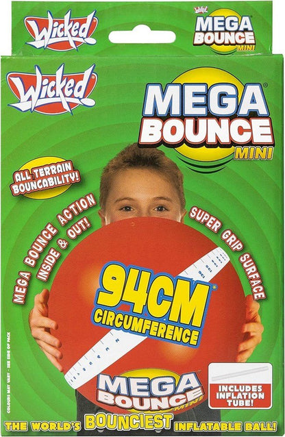 **Wicked Mega Bounce Mini Ball | The World's Bounciest Inflatable Ball - ABC School Supplies