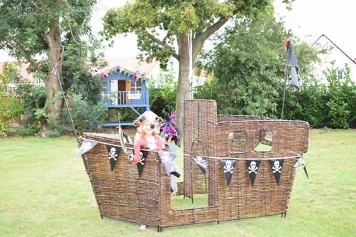 Wicker Ship - ABC School Supplies