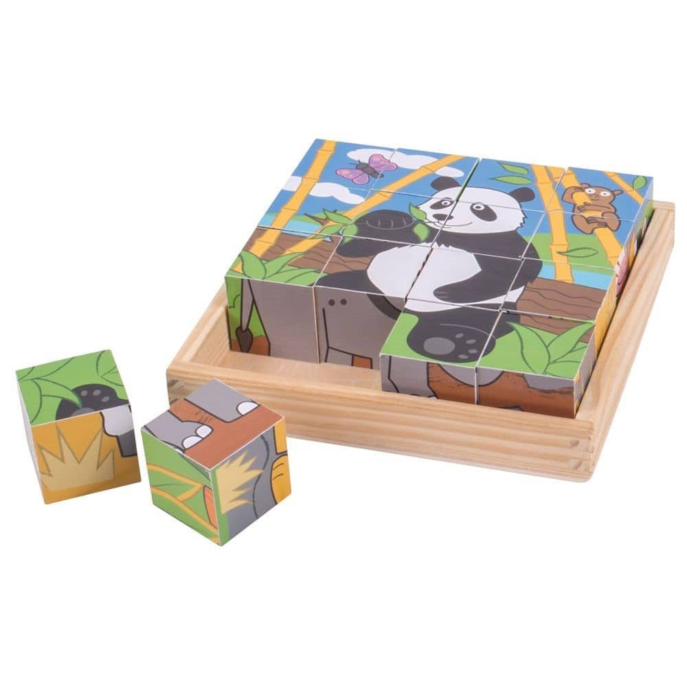 Wild Animal Cube Puzzle - ABC School Supplies
