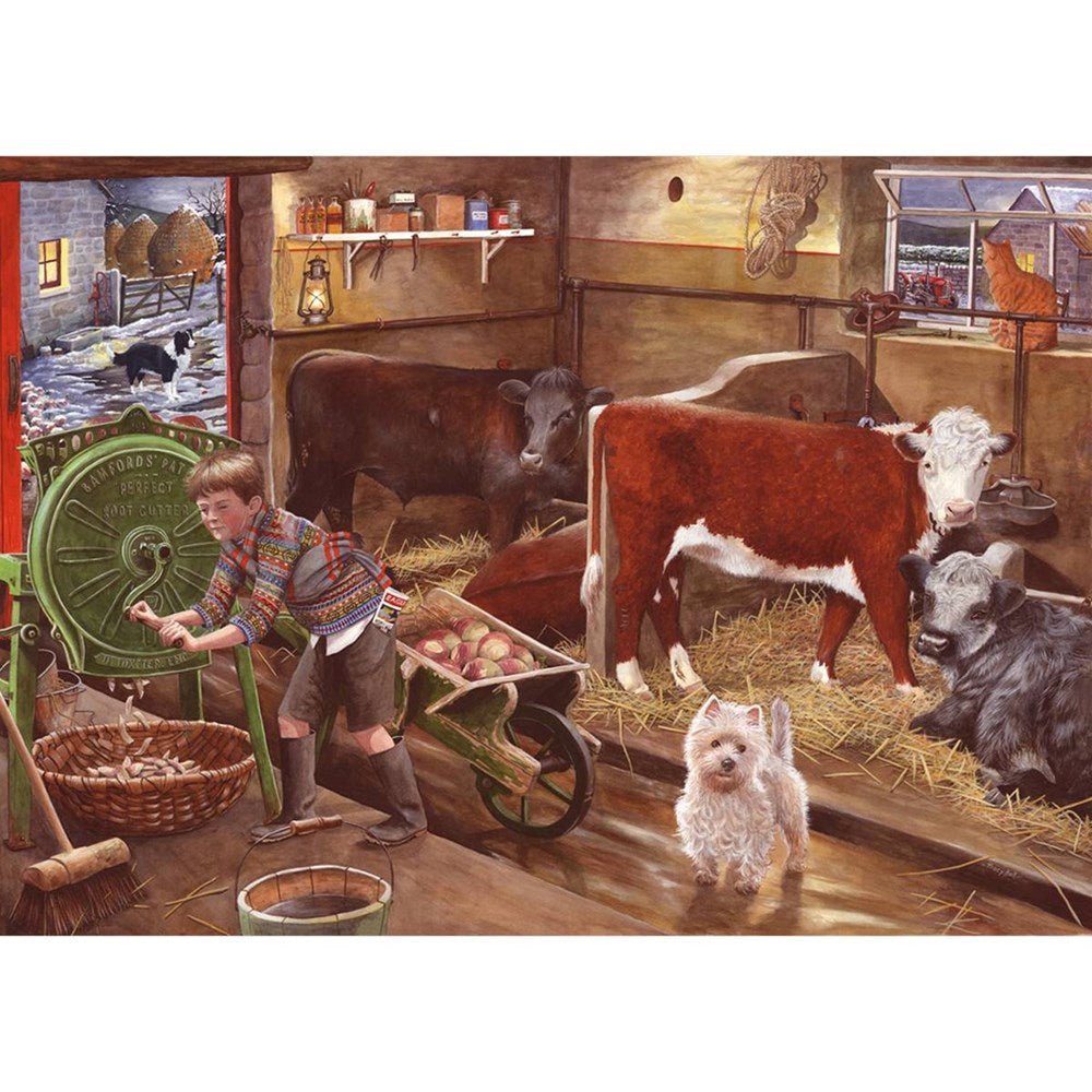 Winter Feeding - 500 Piece Jigsaw Puzzle - ABC School Supplies
