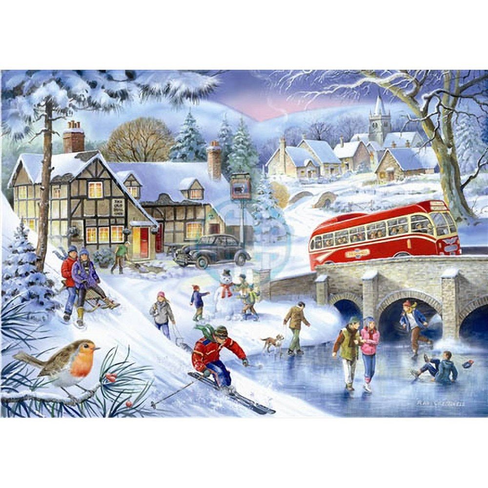 Winter Games - 1000 Piece Jigsaw Puzzle - ABC School Supplies