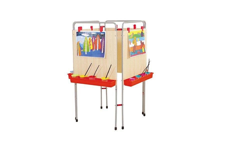Wooden 4 - Sided Easel - ABC School Supplies