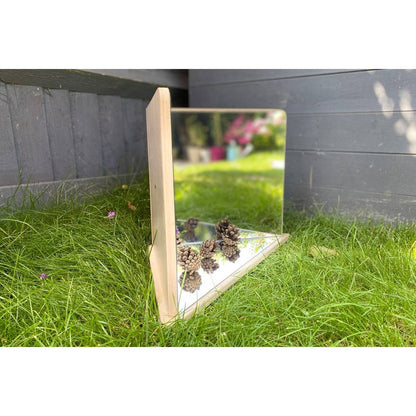 Wooden 4 - Way Mirror - ABC School Supplies