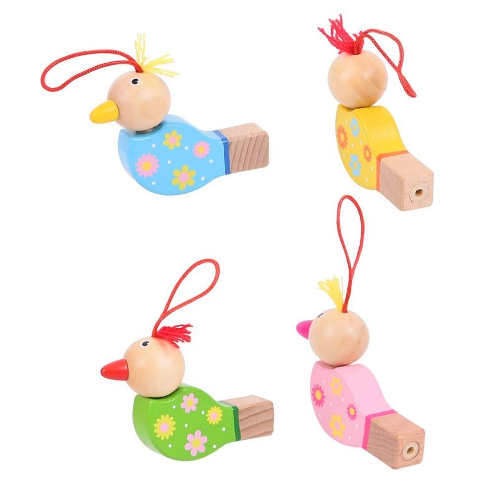 Wooden Bird Whistles (Pack Of 4) - ABC School Supplies