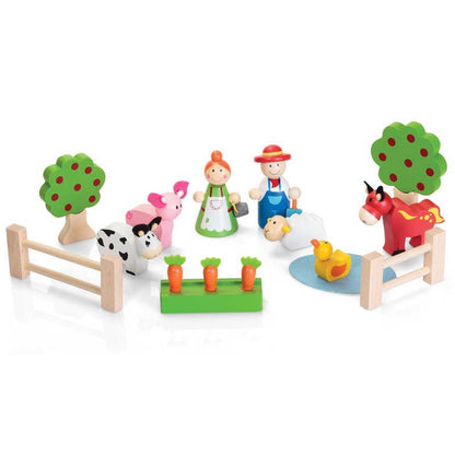 **Wooden Farm Playset - ABC School Supplies