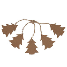 **Wooden Festive Decor - Christmas Trees - Pack of 5 - ABC School Supplies