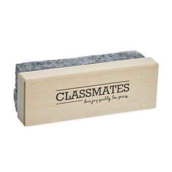 Wooden Handle Board Eraser - ABC School Supplies