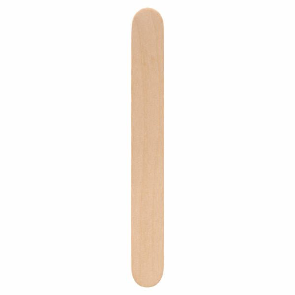 Wooden Lollipop Sticks - Jumbo - Plain - Pack Of 200 - ABC School Supplies