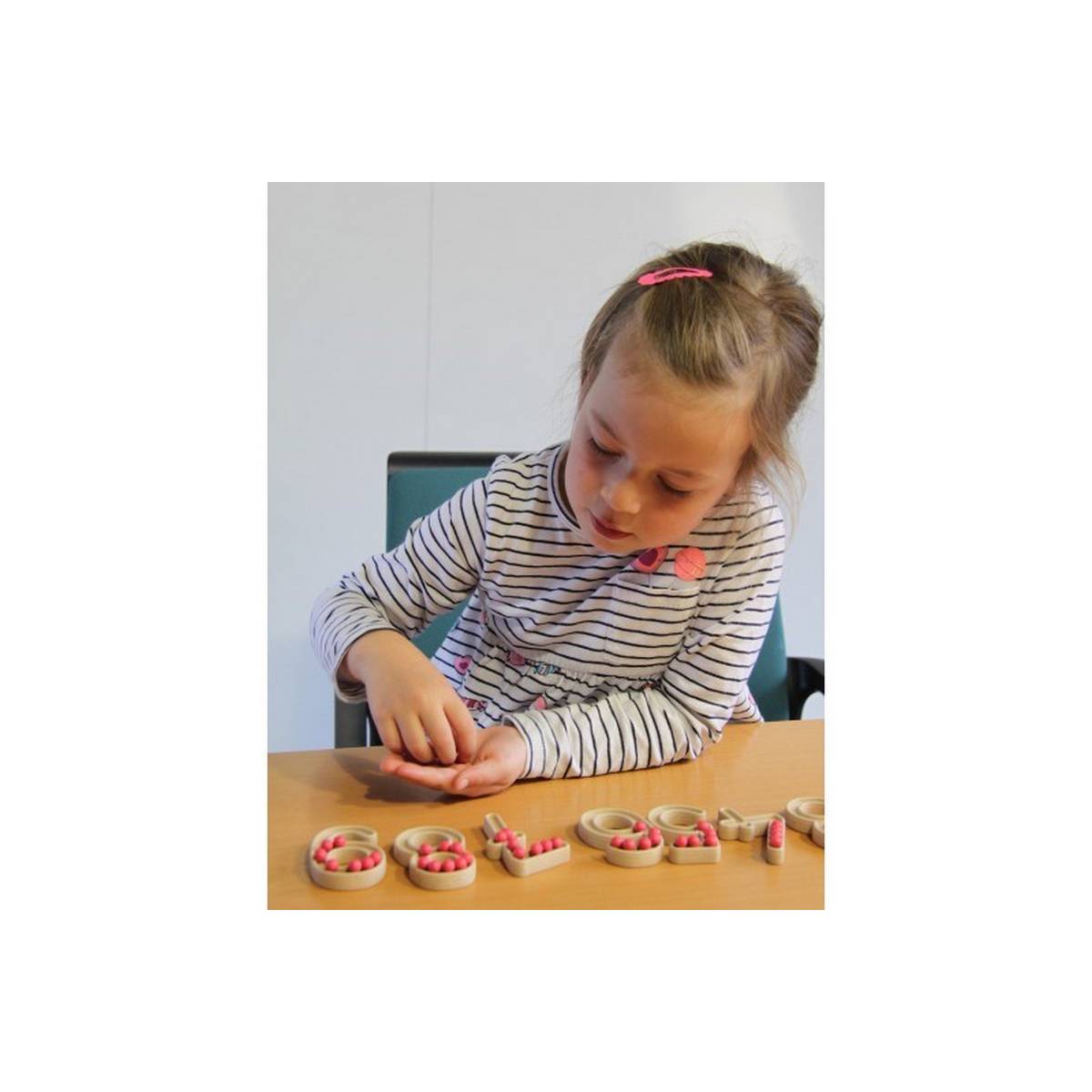 Wooden Numerals Set Of 11 - ABC School Supplies