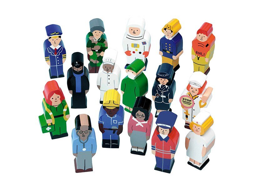 Wooden Occupations Set - ABC School Supplies