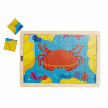 Wooden Puzzle - The Crab & The Seashell - ABC School Supplies