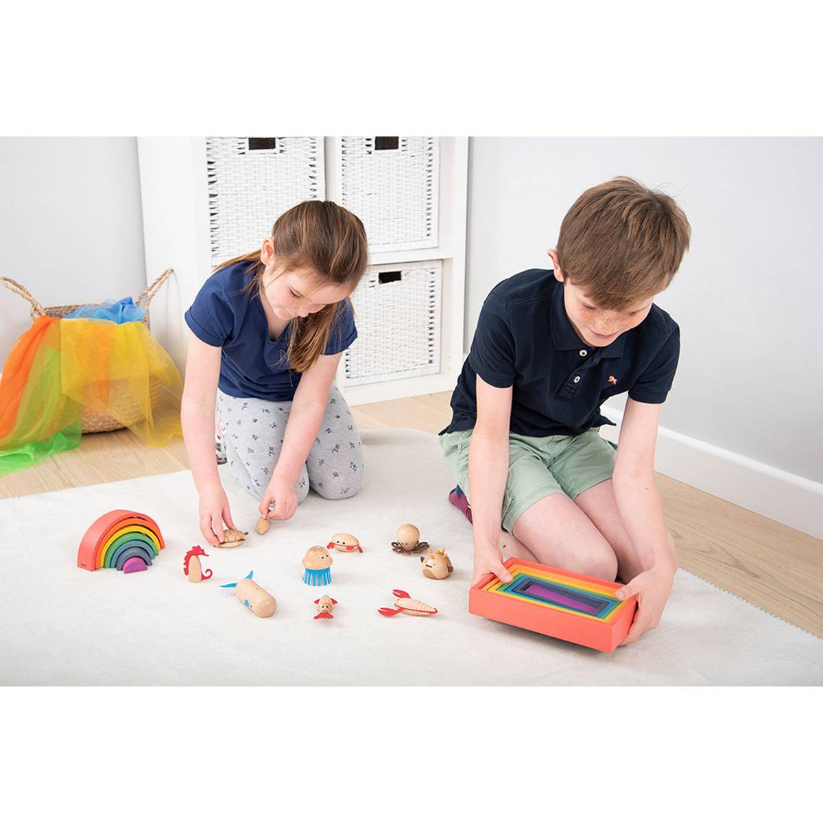 Wooden Sea Creatures - ABC School Supplies