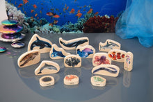 Wooden Sea Life Blocks - ABC School Supplies
