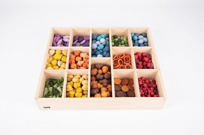 Wooden Sorting Tray - 14 Way - ABC School Supplies