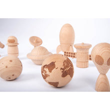 Wooden Space Set - ABC School Supplies