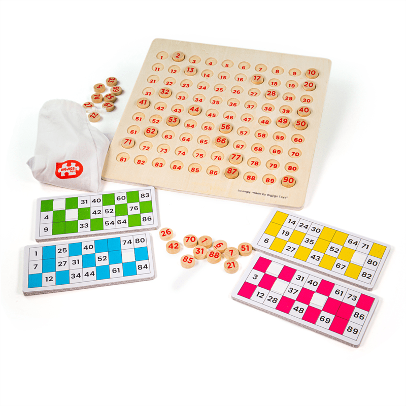 Wooden Traditional Bingo - ABC School Supplies