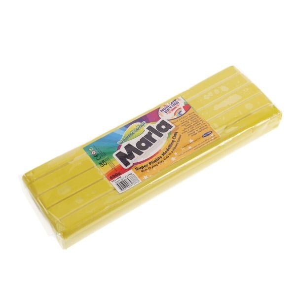 World Of Colour 400G Marla Playclay - Yellow - ABC School Supplies