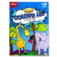 World Of Colour A4 48Pg Colouring Book - Animals - ABC School Supplies