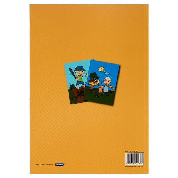World Of Colour A4 48Pg Colouring Book - Bold - ABC School Supplies