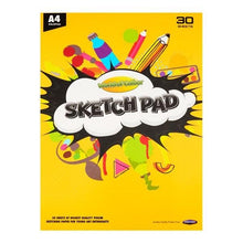 World Of Colour A4 90Gsm Sketch Pad 30 Sheets - ABC School Supplies