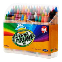 World of Colour Crayons Box of 64 - ABC School Supplies