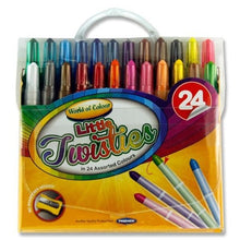 World Of Colour Mini Twisties Crayons Pack Of 24 - ABC School Supplies