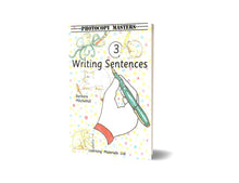 Writing Sentences: Book 3 - ABC School Supplies