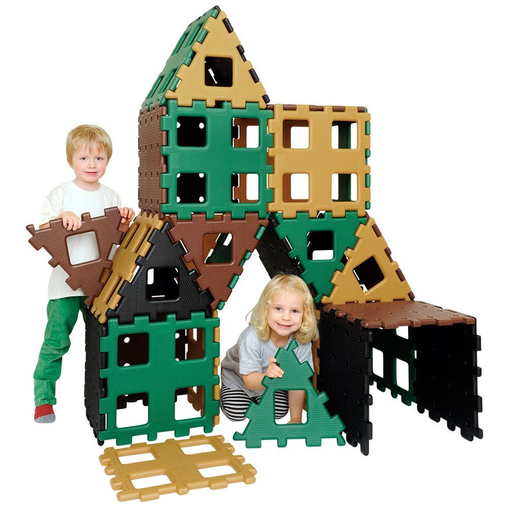 Xl Polydron Natural - Set 3 - ABC School Supplies