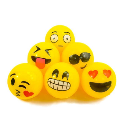 Yellow Light - Up Moody Ball 5.5Cm Set Of 12 - ABC School Supplies