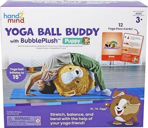 Yoga Ball Buddy with BubblePlush™ (Dog) - ABC School Supplies